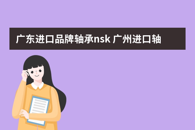 广东进口品牌轴承nsk 广州进口轴承