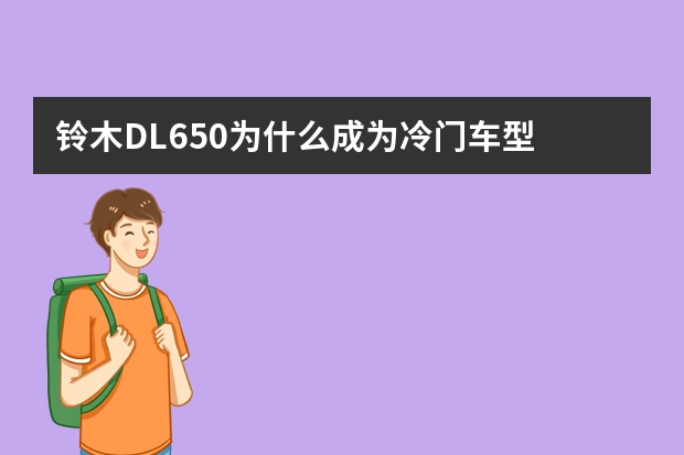 铃木DL650为什么成为冷门车型